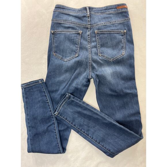 Anthropologie Pilcro Letterpress Superscript Ultra High Rise Skinny Jean Capsule - Picture 6 of 12